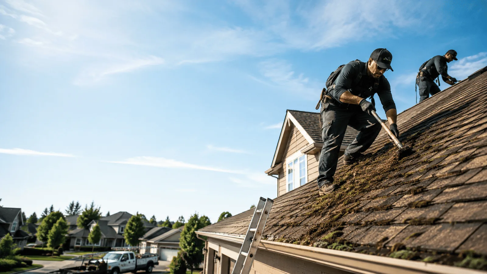 Roof Moss Removal in Rewey, WI near me